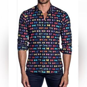 Jared Lang After Hours Bowtie Button Down L